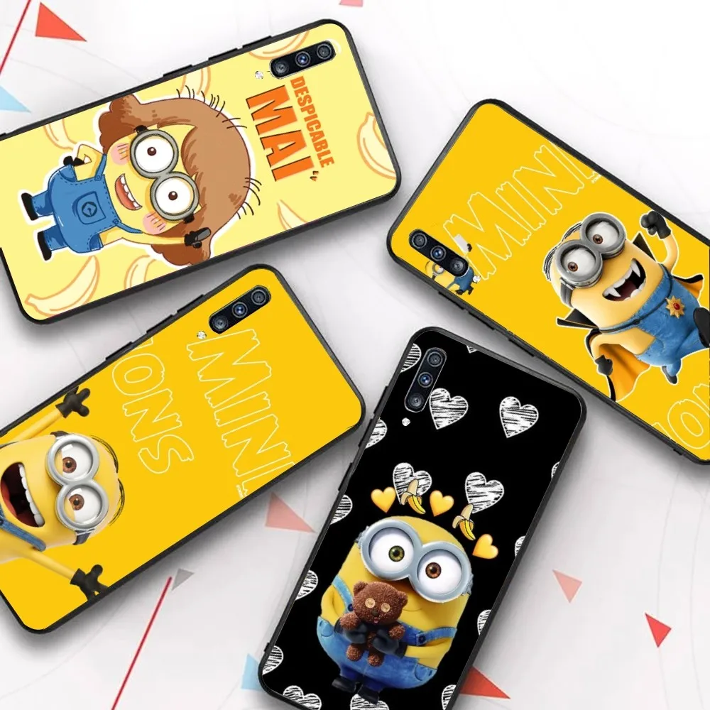 Cartoon Cute M-Min-ions Phone Case For Samsung A 10 11 12 13 20 21 22 30 31 32 40 51 52 53 70 71 72 73 91 13 shell