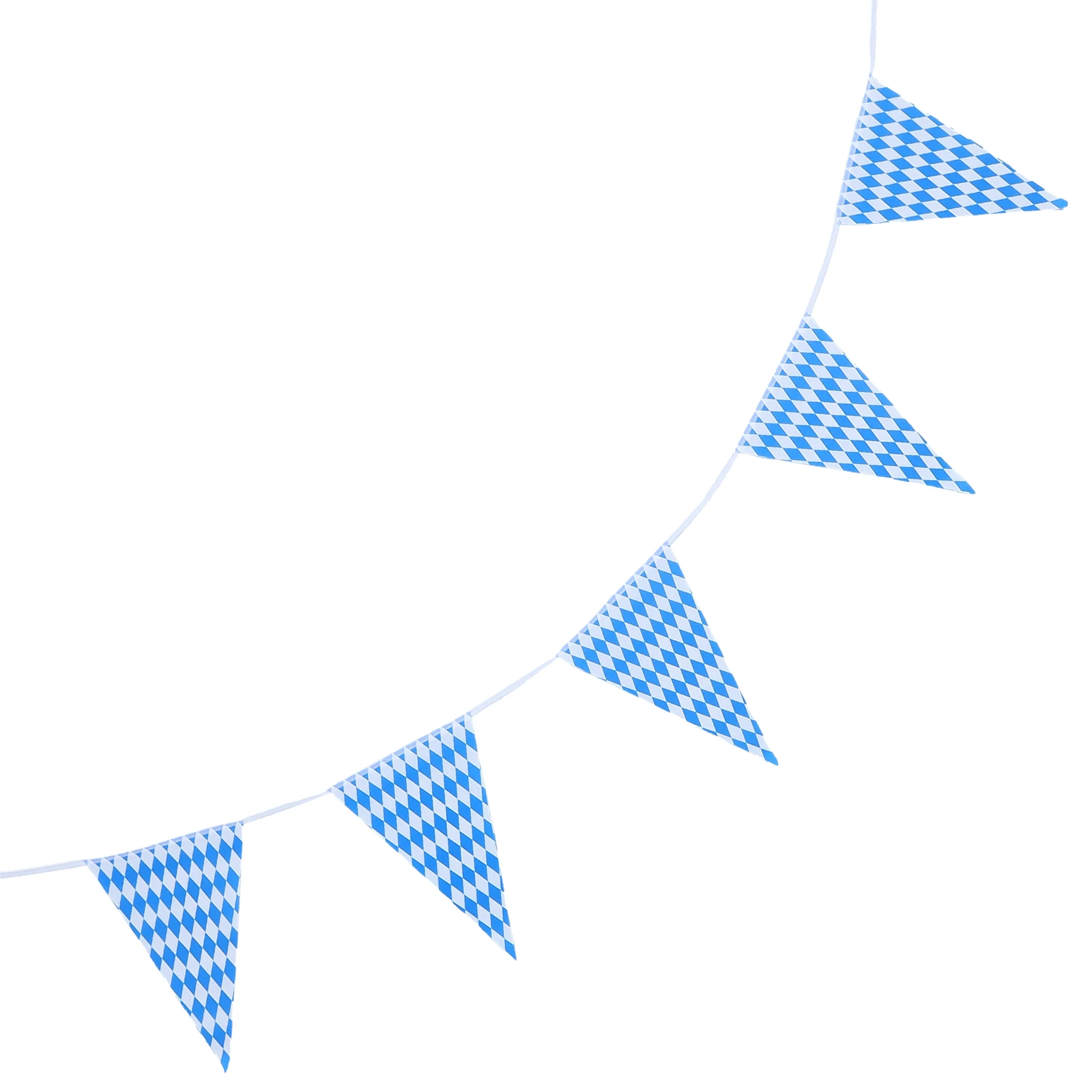 

Festival Flags Durable Polyester Oktoberfest Banner Party Supplies Triangle Flags Decor