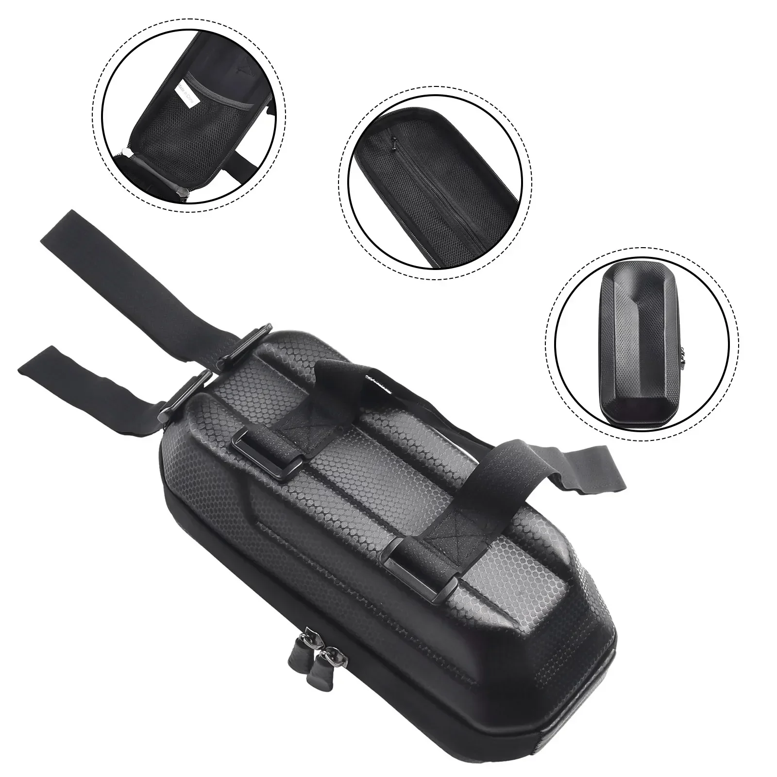 Brand New Hard Shell Bag Electric Scooter Electric Skateboard Accessories Front Handle Hanging Bags Hard Shell Spare Parts Bag