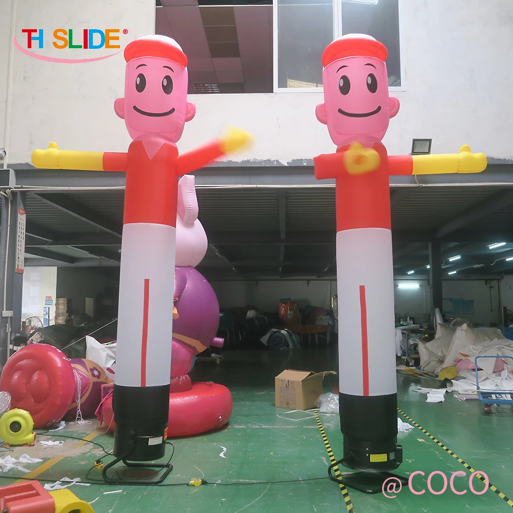 

free air ship,10ft/3m Air Dancers Sky Dancer Inflatable Tube Man Puppet Wind Flying Promotional Balloons Advertising Waver