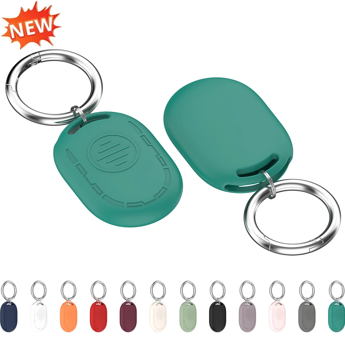 

For Xiaomi Tag BLE Silicone Protective Case Anti-Loss Tracking Protector For Xiaomi Tag UWB Cover For Pets Keychain Locator