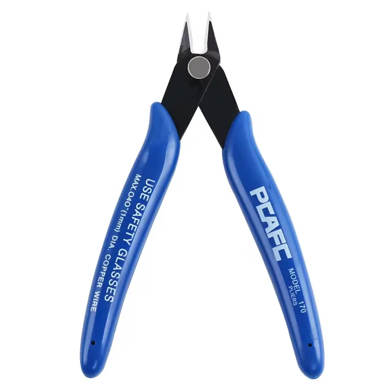 1PC 170 Universal Pliers DIY Electronic Diagonal Side Cutting Nippers Wire Cable Cutter 3D Printer Parts Hand Tools