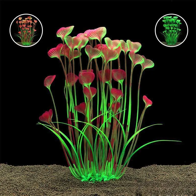 

Aquarium Plants Decor Grass Underwater Plastic Artificial Aquatic Plants Ornaments For Fish Tank Aquarium Landscape Decoration