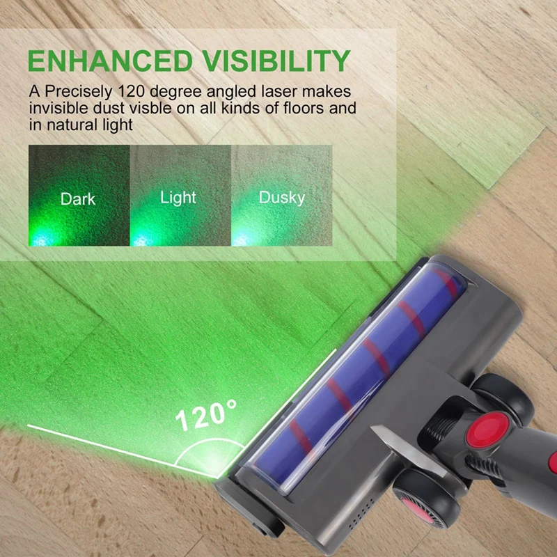 A86I-подходит для пылесоса Dyson, индикатор пыли, аксессуары для пылесоса Shark Bissell Green Light