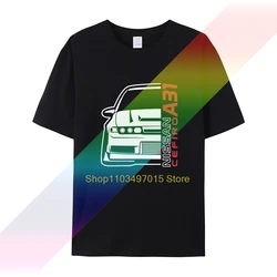 Cefiro a31クラシック日本の車のファンTシャツ、夏のファッション、2019