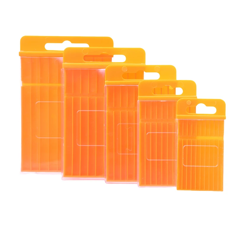 1PCS Drill Storage Box Plastic Drawing Box Special Tool Box For Twist Drill Tap Accessories Parts Storage Box