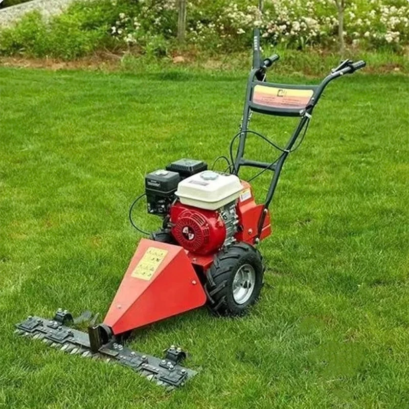 Four-wheel-drive self-propelled mower Push-type lawn mower Orchard weed trimmer Shrub and brush cutter 7.5HP engine(Customized)