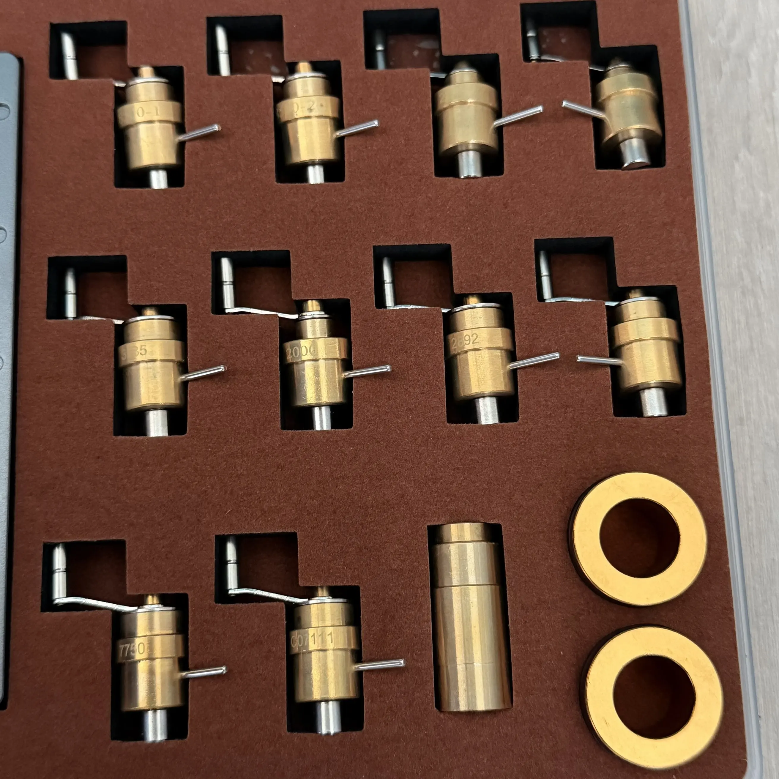 Watchmaker Mainspring Winding Barrel Set for Automatic Movement Repair and Assembly Service Tool