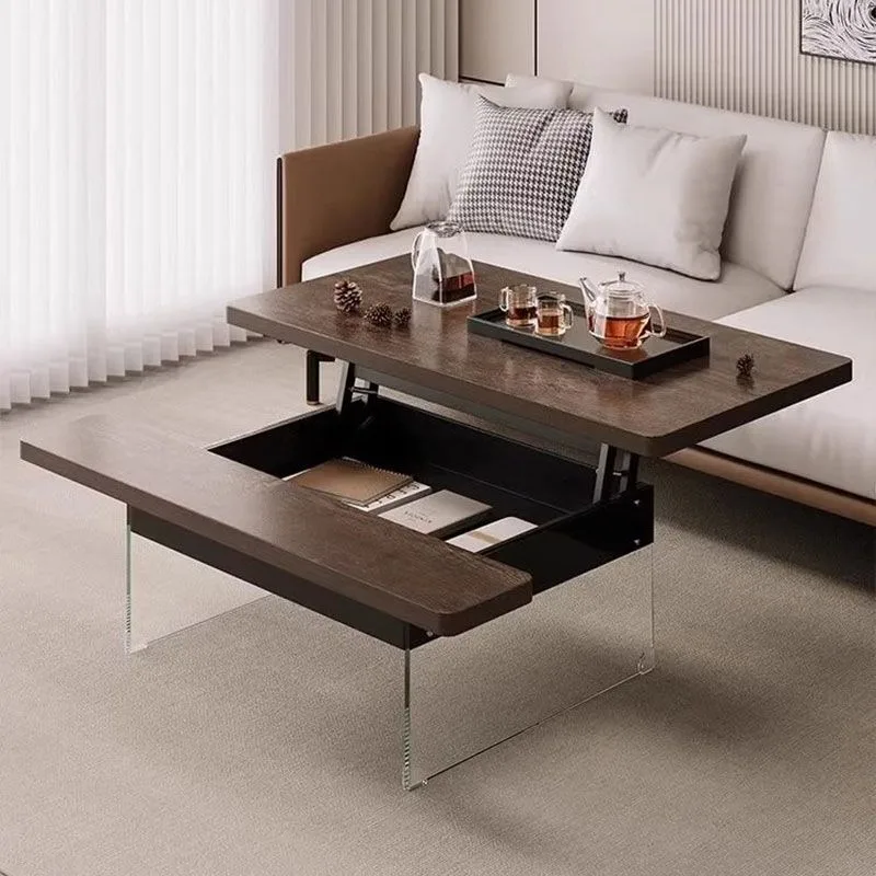 

Organizer Japanese Coffee Table Unique Display Floor Minimalist Coffee Table Aesthetic Set Tavolini Da Salotto Home Furniture