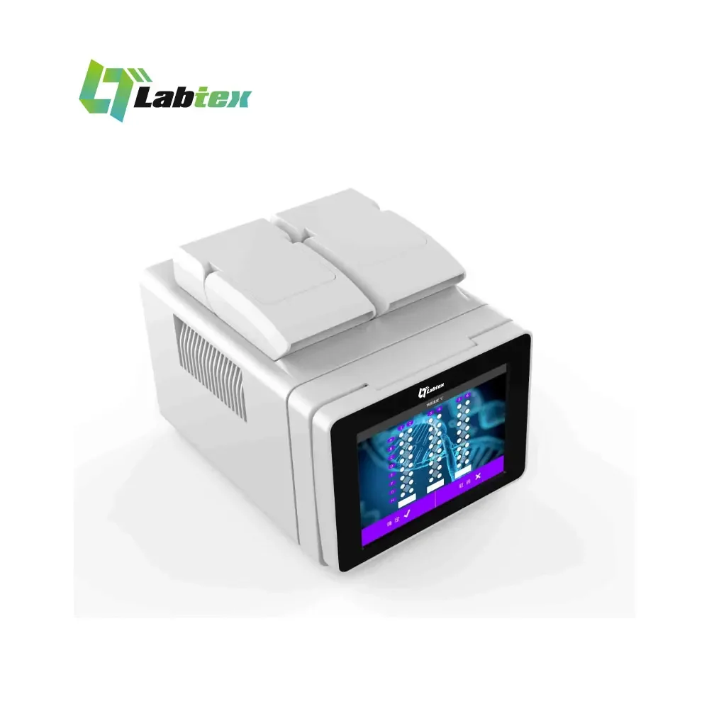 Labtex ثنائي الكتل سوبر التدرج Pcr محلل آلة اختبار الحمض النووي المعدات الطبية مختبر نظام Pcr