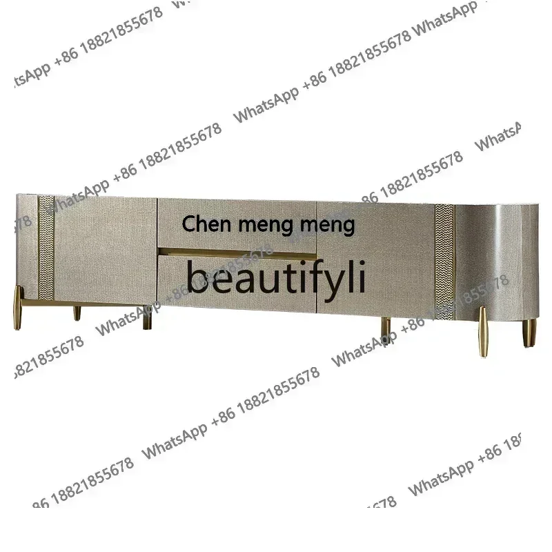 

Modern, solid wood TV cabinet floor cabinet living room high-end fashion furniture H