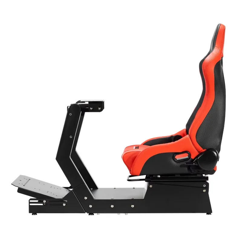 

Racing emulator bracket, seat compartment