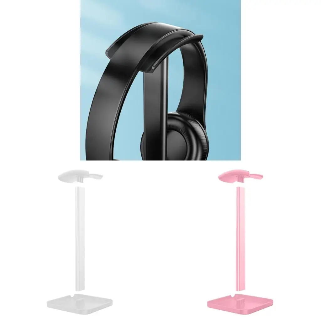 

Colorful Headphone Stand Comfortable Earphone Storage Rack Headsets Holder Shelf