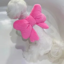 Pet Backpack Dog Backpack Cute Bow Bag Pet Bow Backpack Small Jewelry Decoration Teddy Maltese Dog Dog Cat Cute Princess