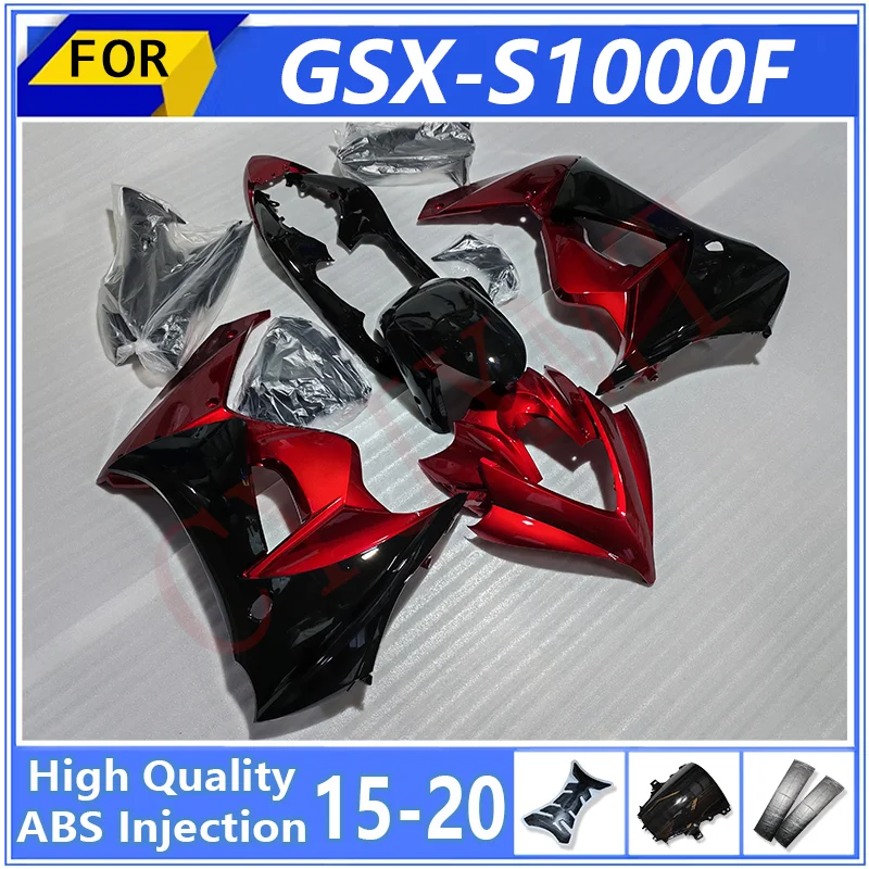 Motorcycles Fairings Panel for GSX-S1000F S1000F 2015-2018 2019 2020 Fairing Kit GSXS1000F 15-20 Red Black Gloss Bodyframe Cover