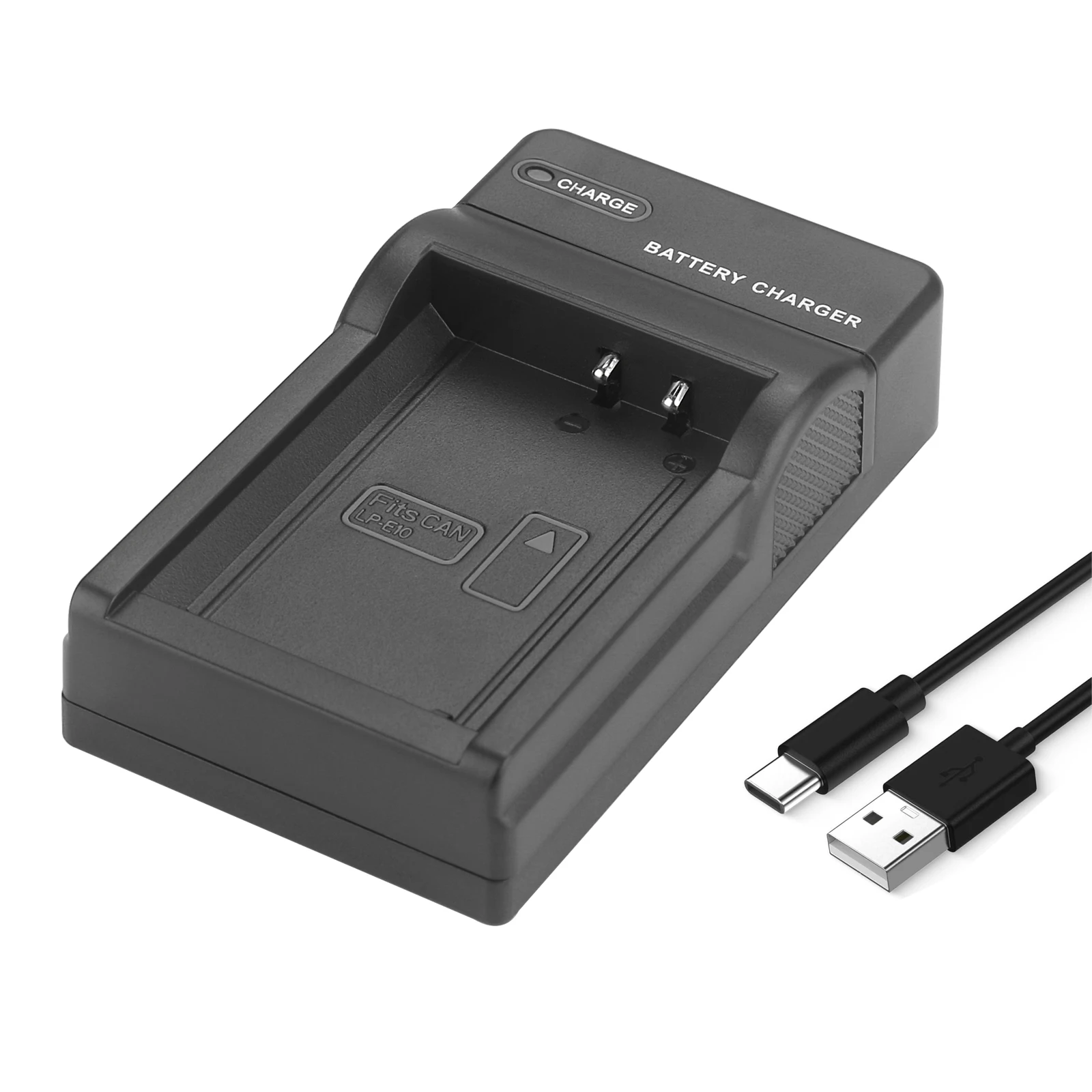 Battery Charger LP-E10 for Canon EOS Rebel T3, T5, T6, T7, Kiss X50, X70, X80, X90, 1100D, 1200D, 1300D, 1500D, 3000D