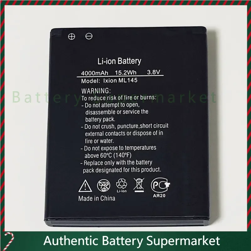 

Новинка для DEXP Ixion ML145 Snatch SE, Ixion XL145 Snatch, Ixion XL145 Snatch SE, аккумулятор 3,8 В, 4000 мАч