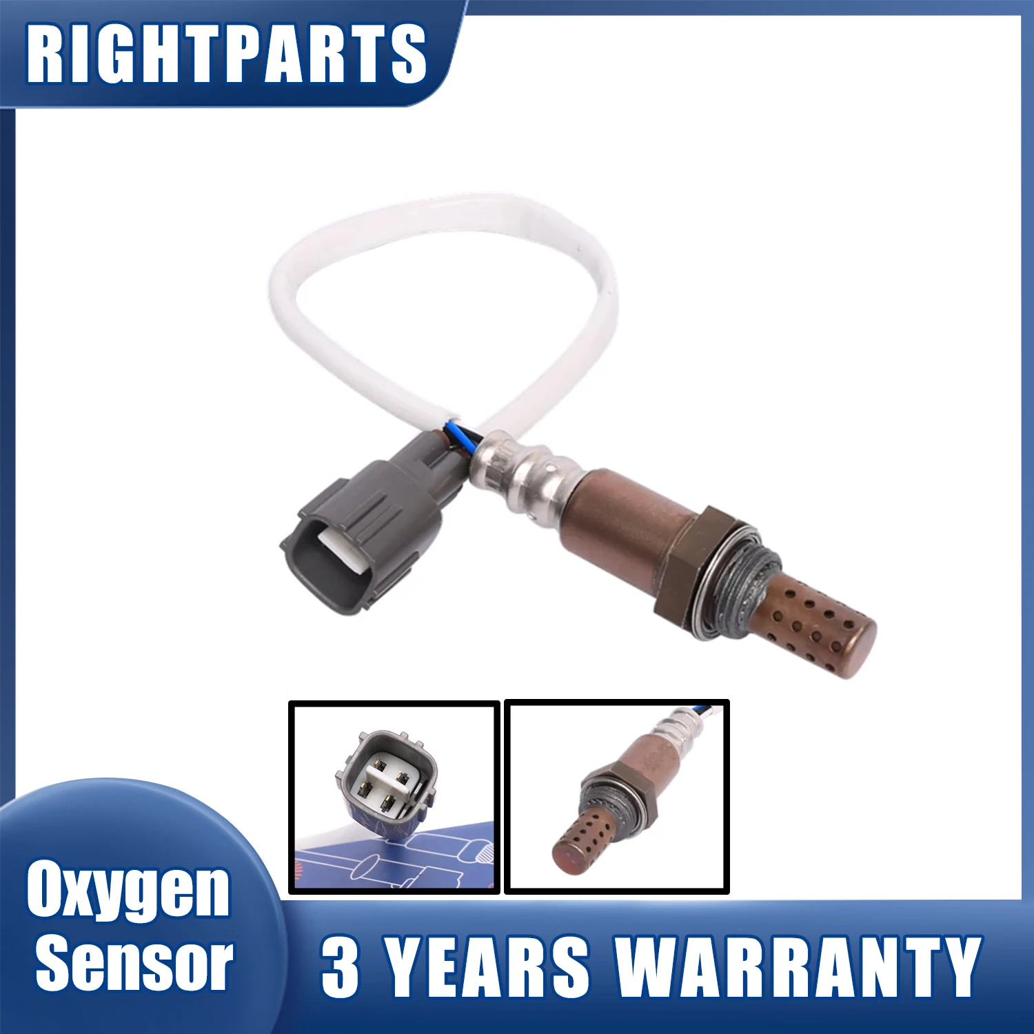 RIGHTPARTS Oxygen Sensor Lambda O2 Sensor 89465-97216 8946597216  For Toyota DAIHATSU Engine AIR FUEL RATIO Car Sensor Tool