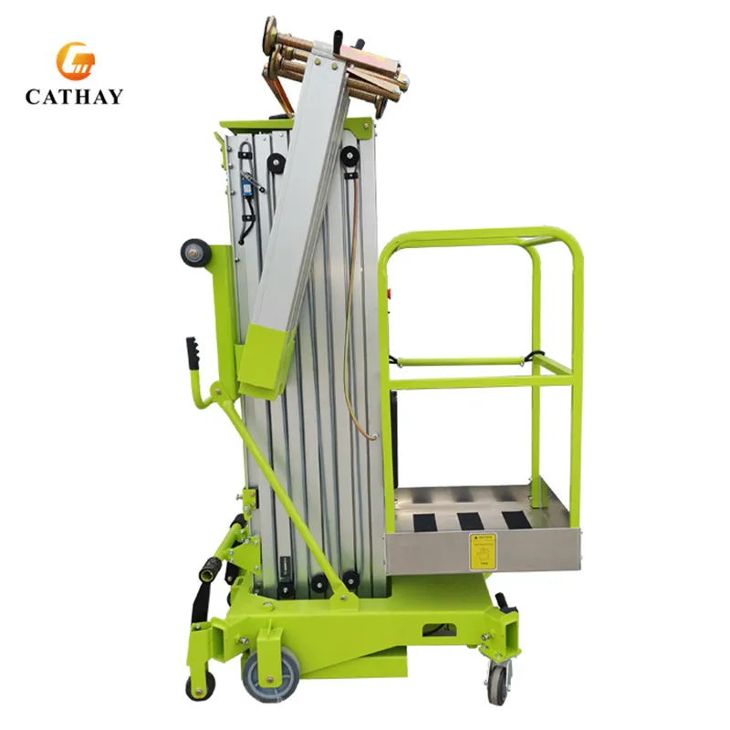 Ce Approvded Air Conditioner Pull Aerial Personal Man Portable Lift