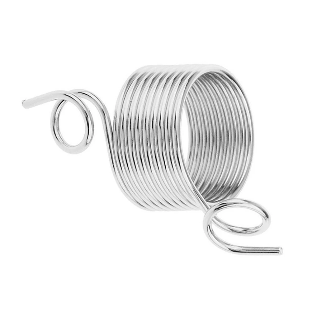 10pcs Stainless Steel Yarn Guide Knitting Thimble 19Mm Smooth Metal Wool Weaving Tool For Crocheting Norwegian Ring Coil Thimble