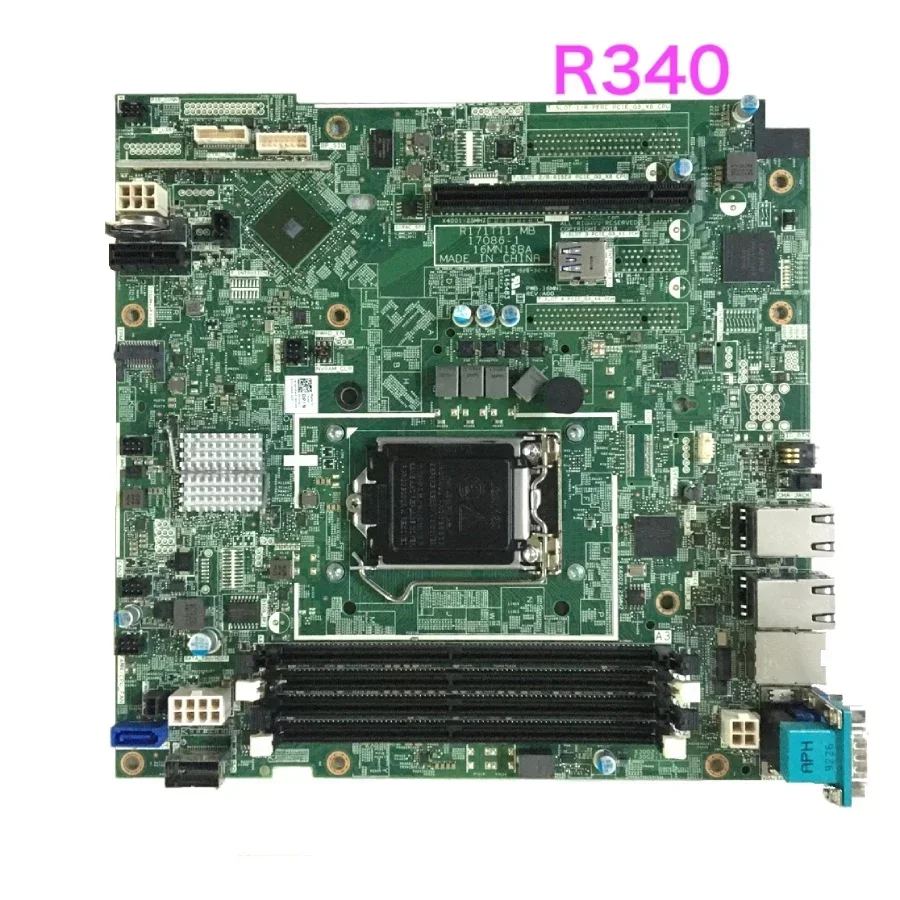 

Подходит для серверной материнской платы Dell R340 17086-1 45M96 65TRV G7MDY 9PT3R, материнская плата, 100% протестировано, ОК, полностью работает