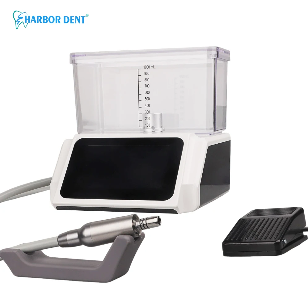 Dental Electric Brushless LED Micro Motor LCD Touch Screen 1000ml Water Tank  Auto Water Air Supply System Dental Lab Tool