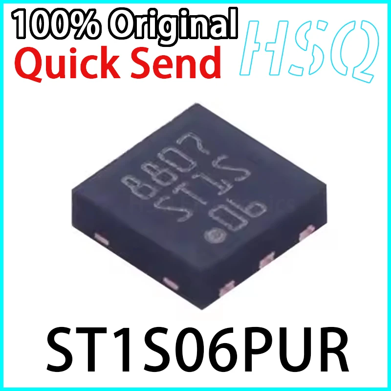 

1PCS New Original ST1S06PUR Silk Screen ST1S06 Packaged DFN-6 Adjustable Switch Regulator