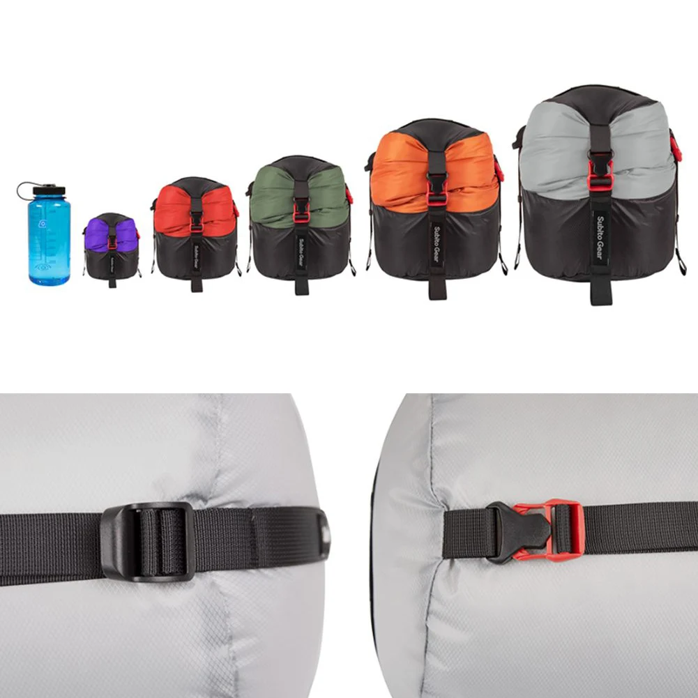 Compression Sack Stuff 1L-25L Sack Water-Resistant & Ultralight Outdoor Storage Bag Space Saving Gear For Camping Hiking Parts