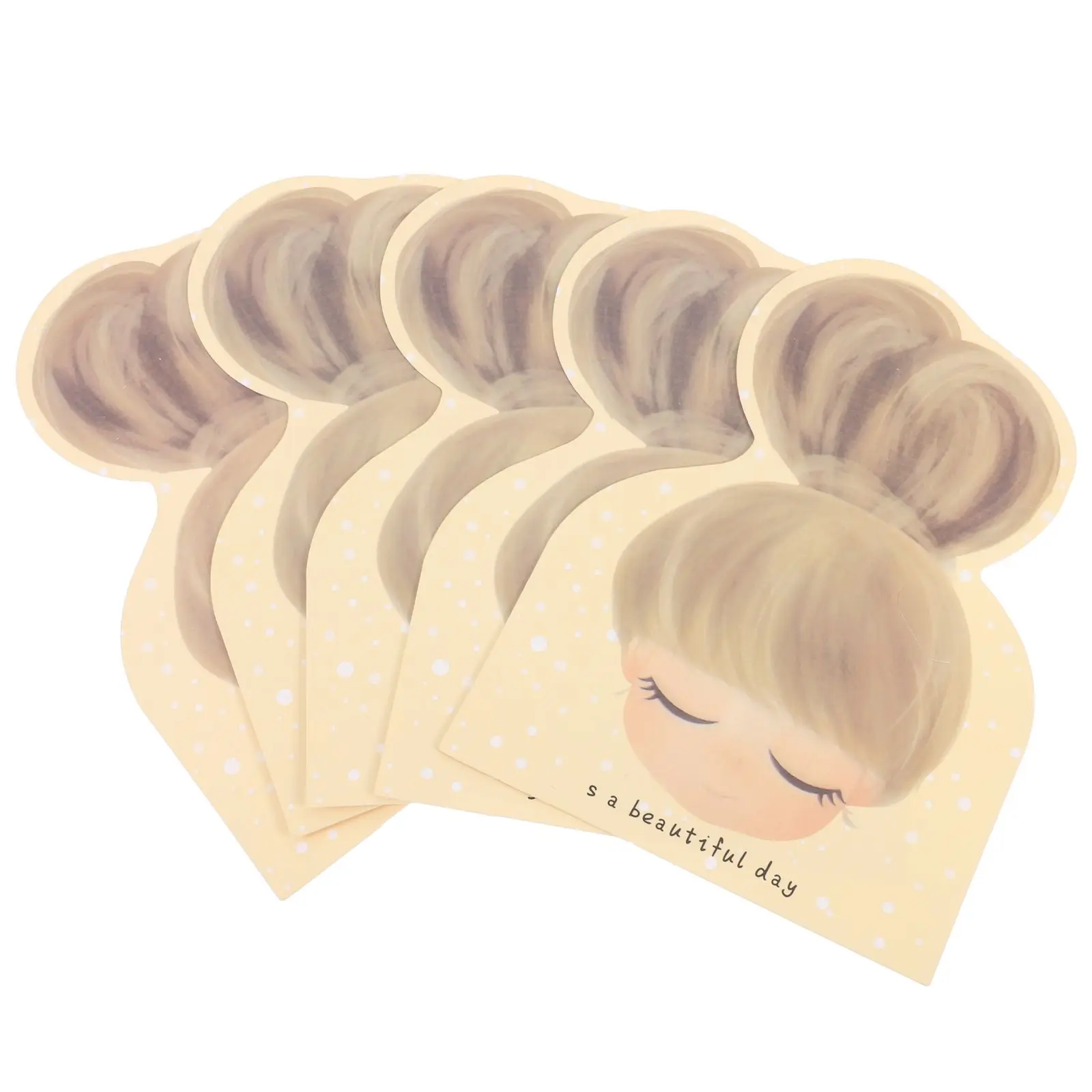 

50pcs Hair Accessories Display Card Clips ganizer Bow Cards Cute Holder Jewelry Child Kids Hair Decor Pin Storage