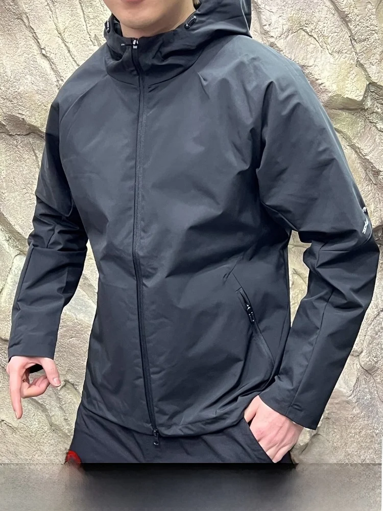 

Function Lightweight Tee-Proof Thermal id Fce Autumn Winter Men Outdoor Sports Casual Hooded Windbreaker Jaet