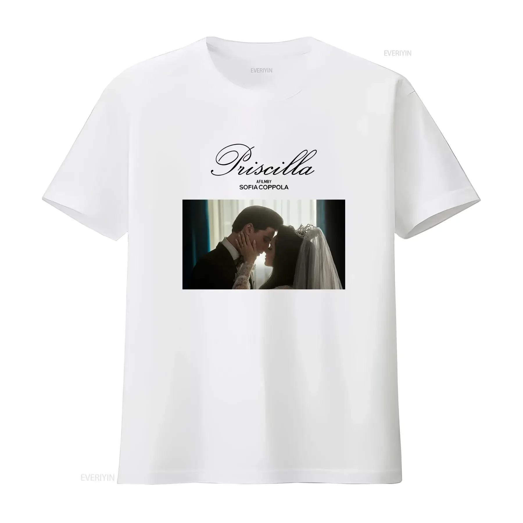 Priscilla-Film von Sofia Coppola, grafisches T-Shirt mit langen oder kurzen Ärmeln, Vintage-Waschung, Designerkleidung, Unisex