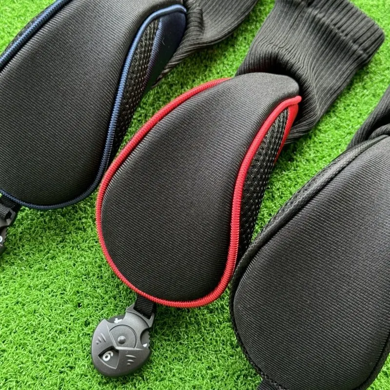 قطعتان من غطاء رأس الجولف الهجين الناعم لنادي الجولف أغطية رأس UT أغطية رأس الجولف باللون الأسود