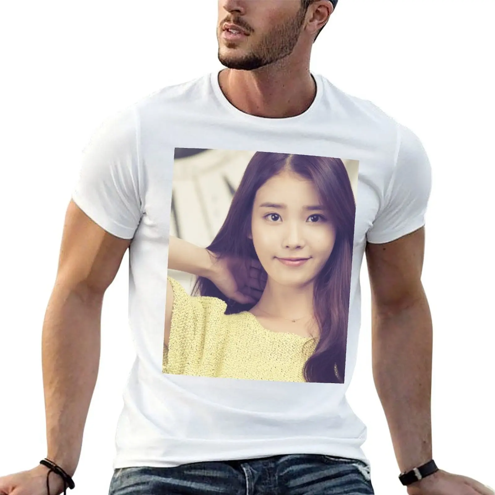 IU - BEAUTY T-Shirt man t shirts high quality luxury brand funny t shirts cotton essential t shirt T-shirt