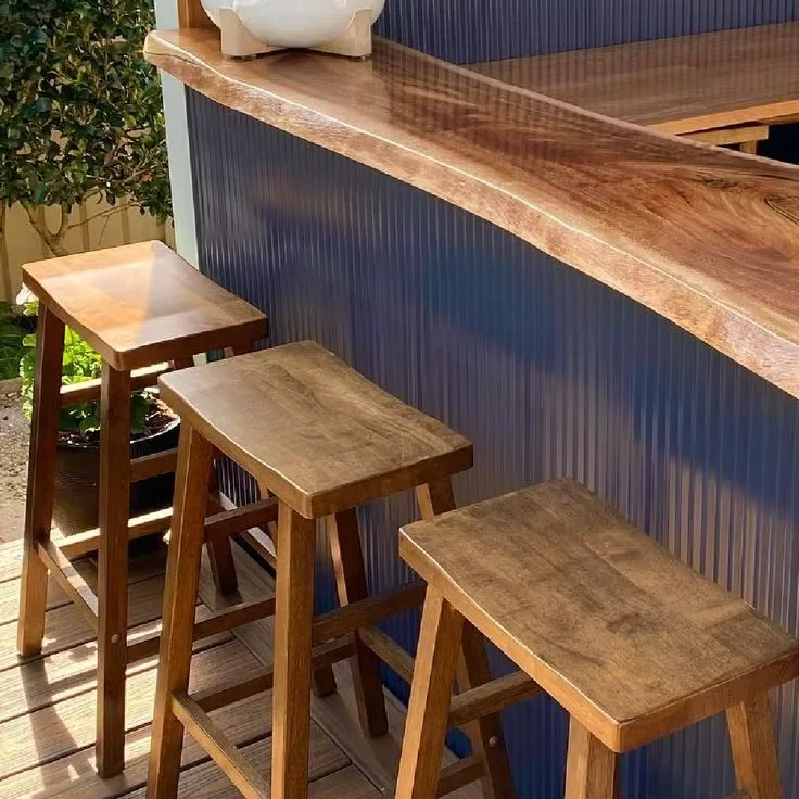 2025Custom Fast Food Restaurant  Commercial Furniture Price Offer Wooden Metal Dinner Club Cafe Bar Table