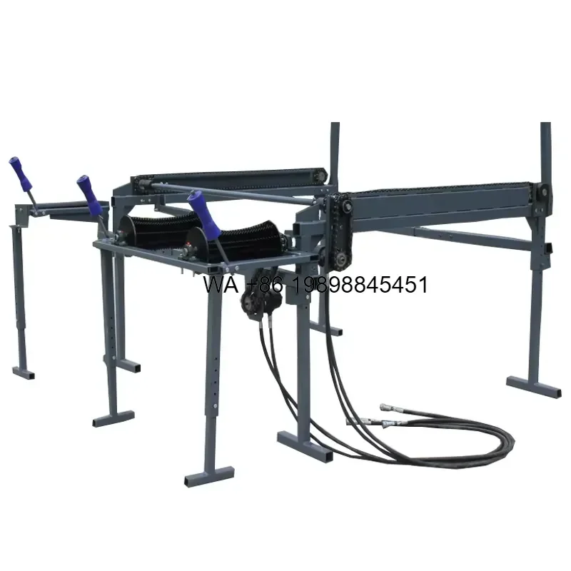 Wmwmnu for Hot Sale Hydraulic Firewood Processor Wood Processor Log Splitter with Log Lifter Log Table