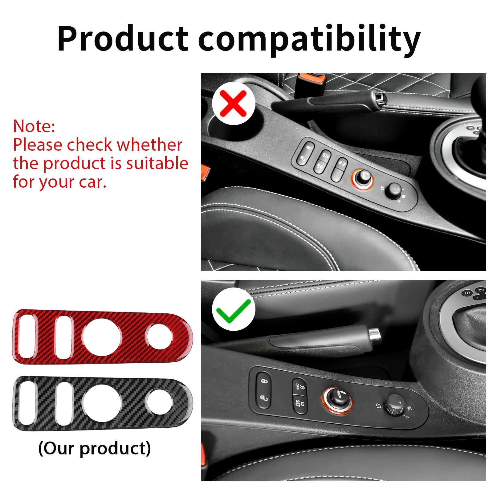 Car Gear Shift Panel Real Soft Carbon Fiber Sticker For SEAT Leon 2005 2006 2007 2008 2009 2010 2011 2012 Accessories