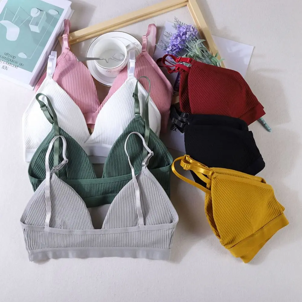 High Quality Elastic Back Sports Bra Adjustable Shoulder Strap Underwear Sleeveless Vest Breathable Slim Crop Top for Women