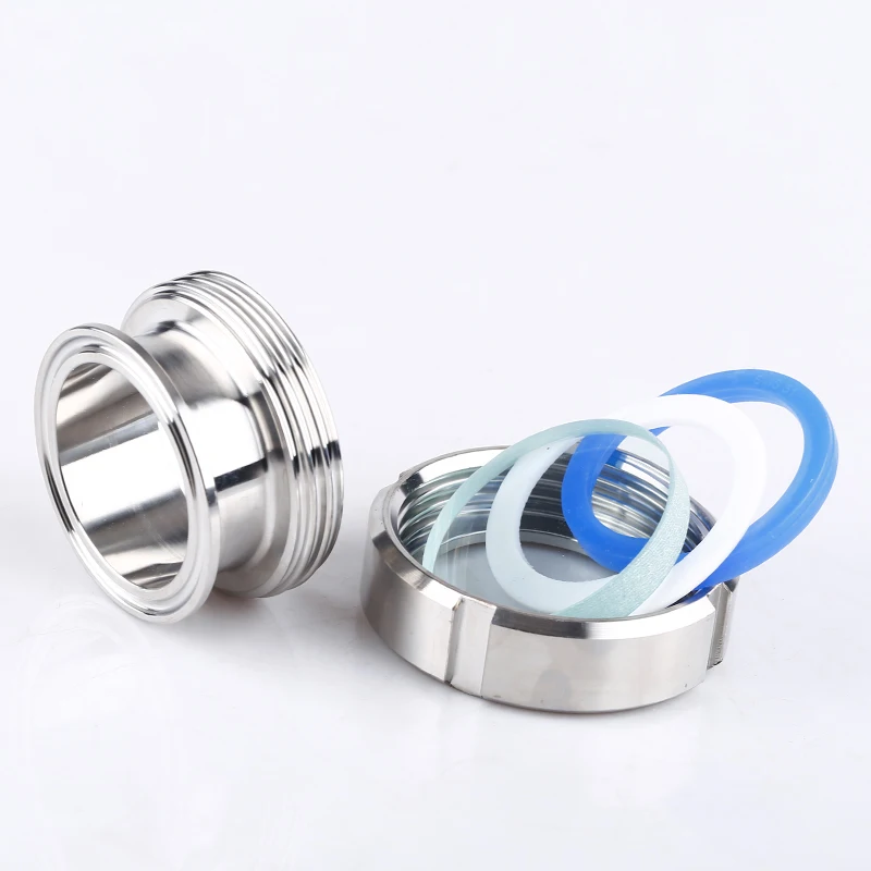 1.5\'\'(38mm) OD50.5 Sanitary Tri Clamp Style Process View Sight Glass