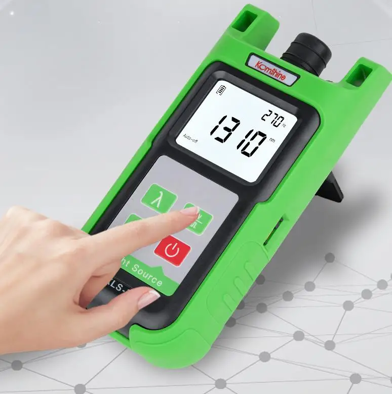 KLS-35 Stable light source Handheld laser light source Optical fiber test instrument PON light source LED backlight