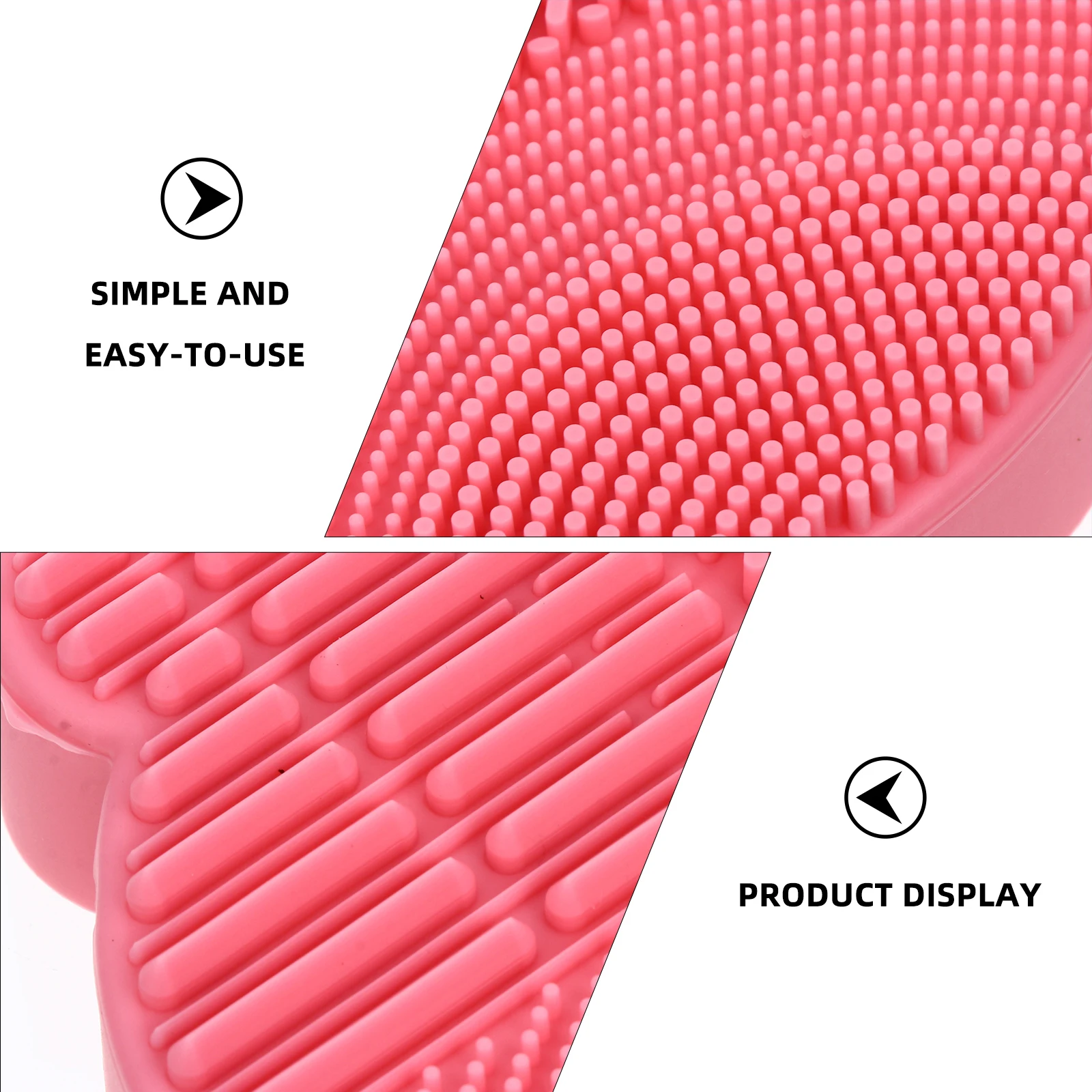 

2 in 1 Makeup Brush Storage Rack Silicone Cleaner Mat Holder Dual Purpose Facial Pad Multi Functional Beauty Tool