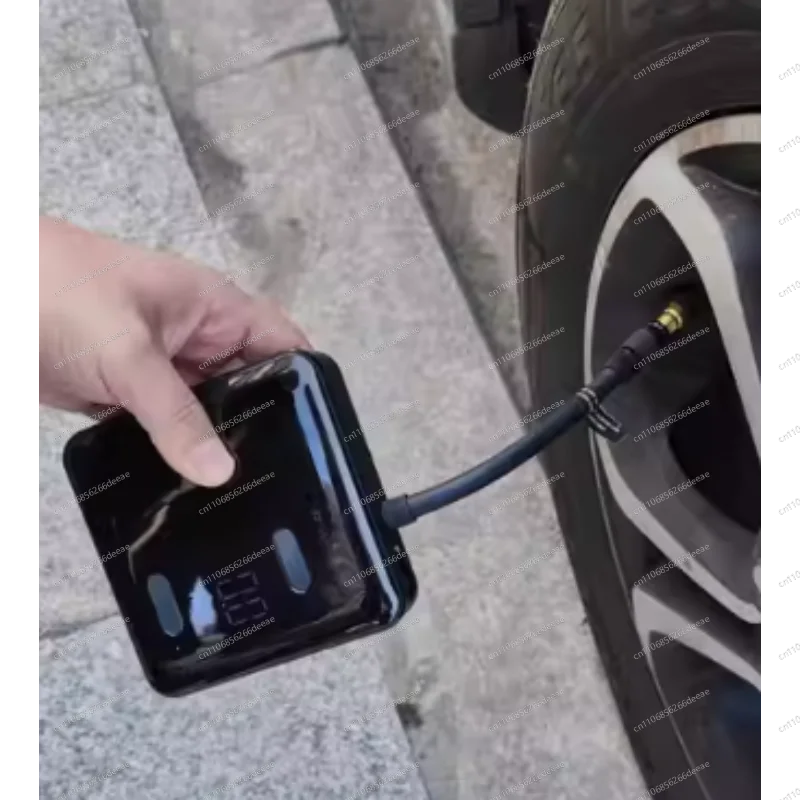 

Беспроводной насос для накачки шин – портативный перезаряжаемый воздушный компрессор с цифровым дисплеем для автомобильных и велосипедных шин