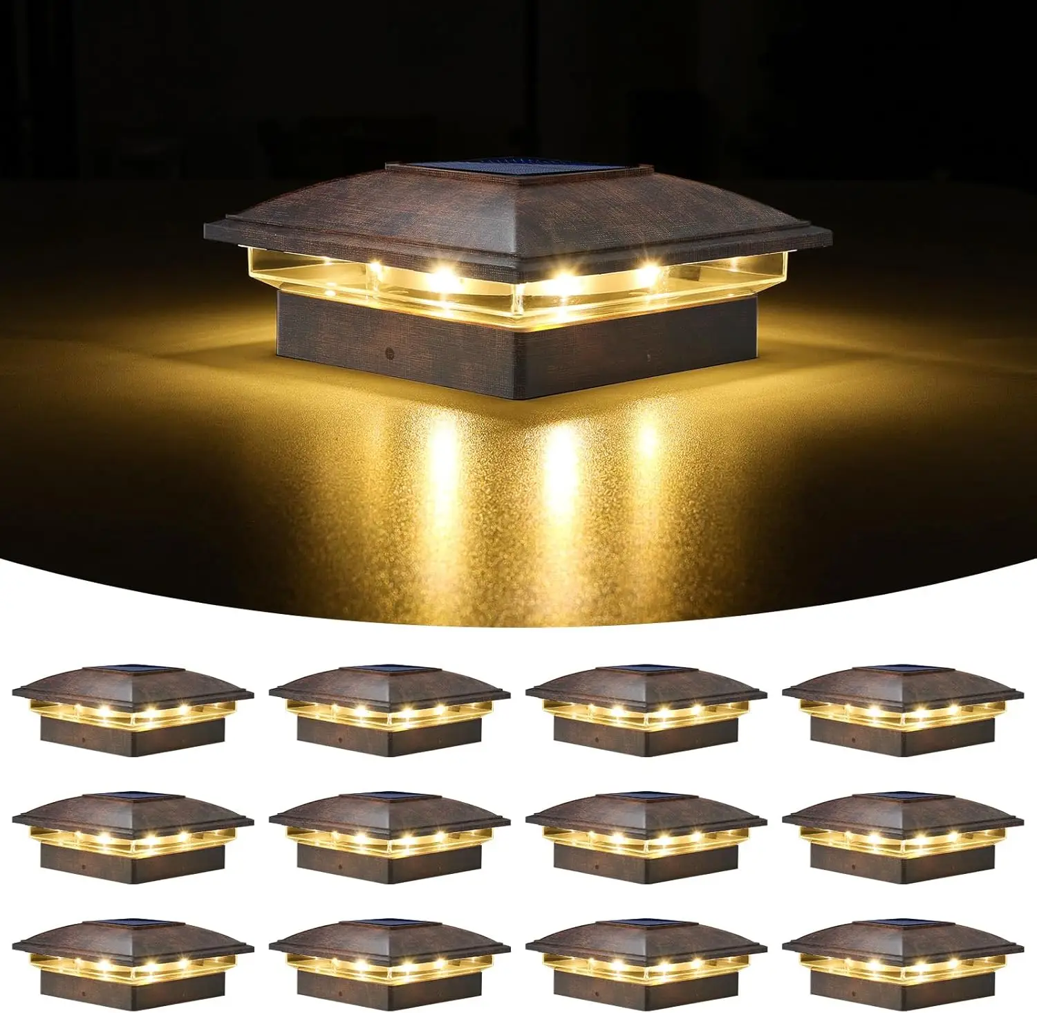Landscape Lighting Clear Glass 25cm Stake Flower Light 2 Modes All Weather Pink