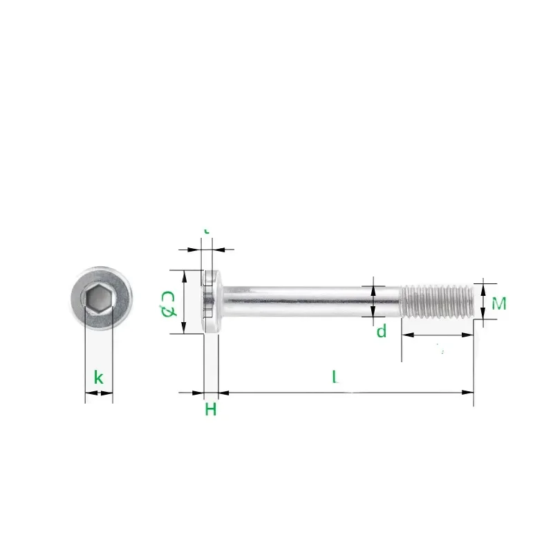 10pcs M3x23mm Cylindrical Head Screws 3D Printer Spare Parts Standard Fasteners Hardware Kit Compatible with Tuozhu AA003