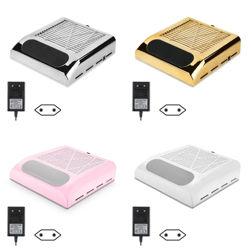 80Wネイルダストコレクター低騒音取り外し可能なフィルタースクリーンネイルダスト掃除機スピード ​ ​ 調整可能なタービンブラシレス