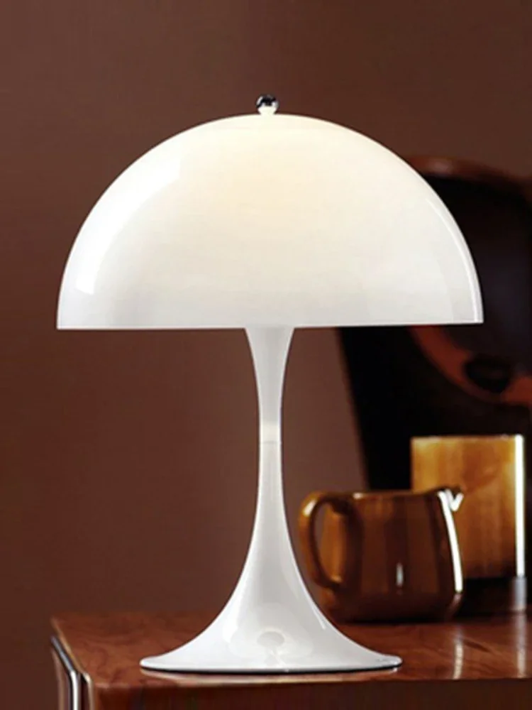 Minimalist Mushroom Table Lamp Bedroom LED Bedside Lamp Home Decor night stand Desk Lamp Reading Lighting Fixtures