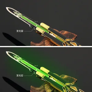 Luminous Metal Game Badge Keychain, Emblema do jogo, Bloodhound Wraith Unbladed, Apex Legends, Heirloom Octane, Cosplay Brinquedos Presentes 10 principais vendas apex legends luminária - №5