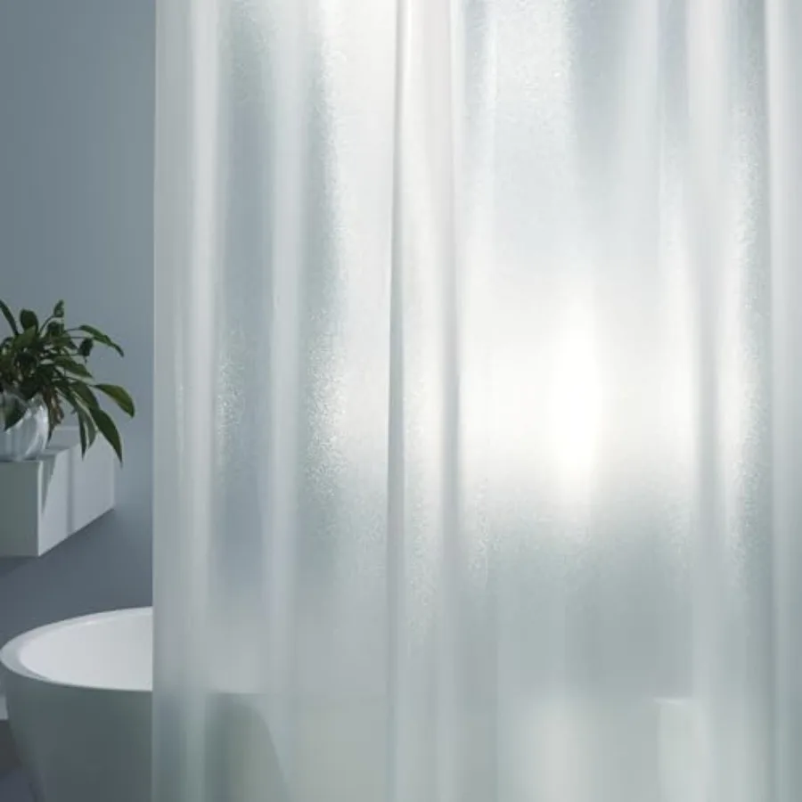 

Водонепроницаемая занавеска для душа Starry Glitter 72×72, сверхпрочная, 8G PEVA, 3-слойная, с матовым и прозрачным дизайном