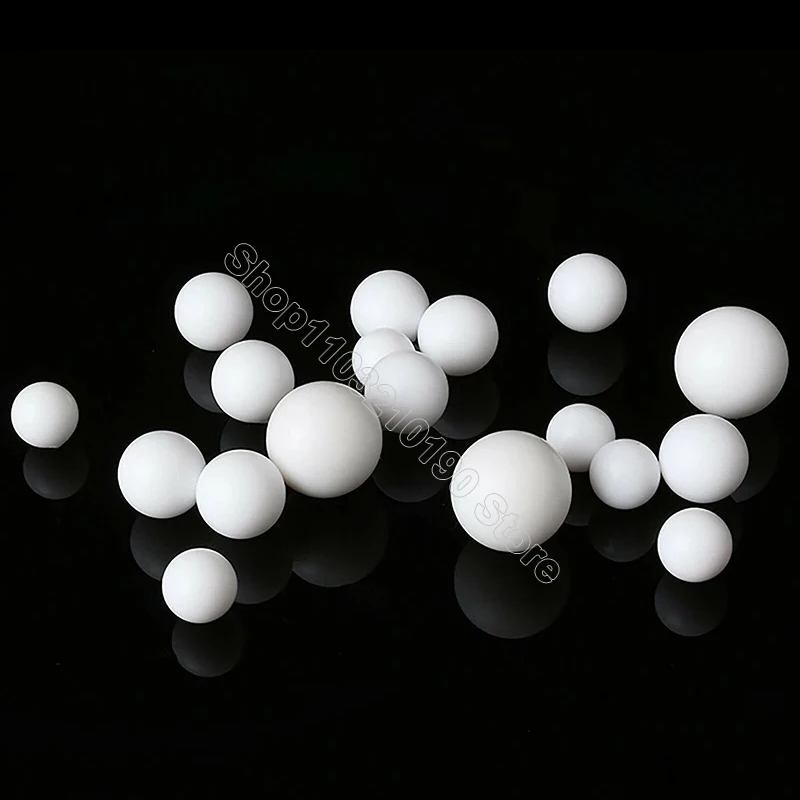 1-5Pcs White Polyoxymethylene POM Plastic Ball Precision Solid Balls 22,24,25,25.4,28,30,30.16,32,35,38.1,40,44.45,45,50,50.8mm