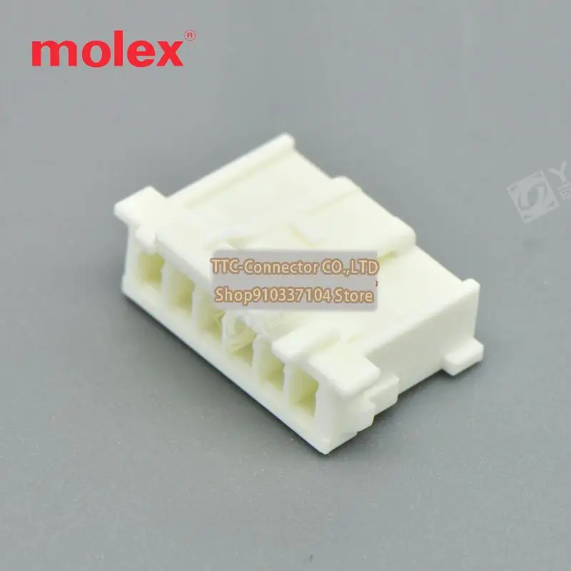 10 unids/lote 51382-0600 513820600   Conector 6P carcasa 100% nuevo y original