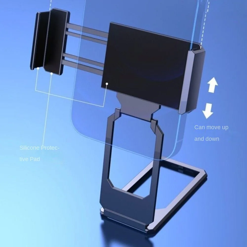 

Telescopic Back Clip Type Phone Holder Non-slip Universal Foldable Magnetic Car Holder Stable Adjustable Rotatable Phone Bracket